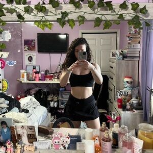 lululemon athletica Black Women Tennis Skorts